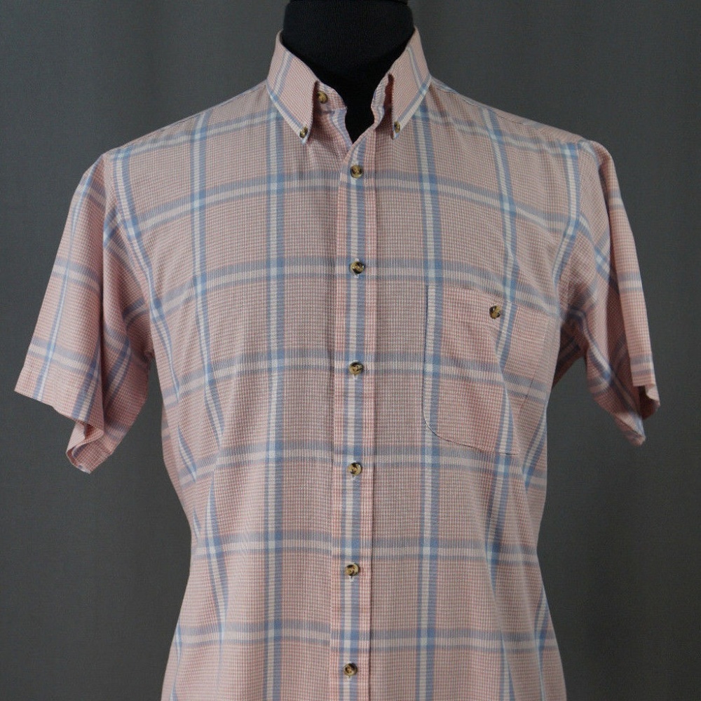 VTG 90's Weekends in California Checkered/Stripe